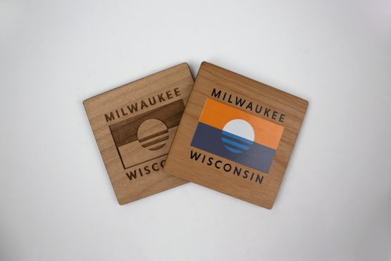 Milwaukee Flag Color & Engraved - 2