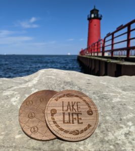 Anchor Lake Life Coaster set