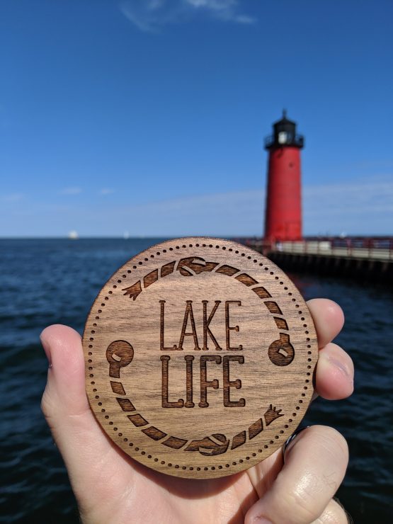 Lake Life - Nautical Set Rope Design - Lighthouse