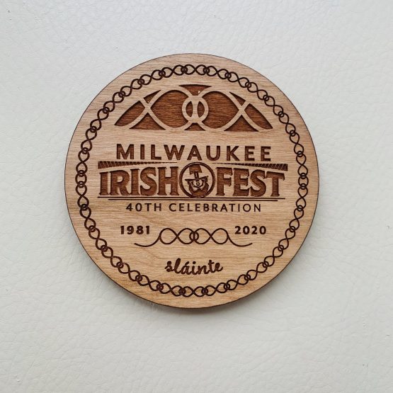 Milwaukee Irish Fest Coaster